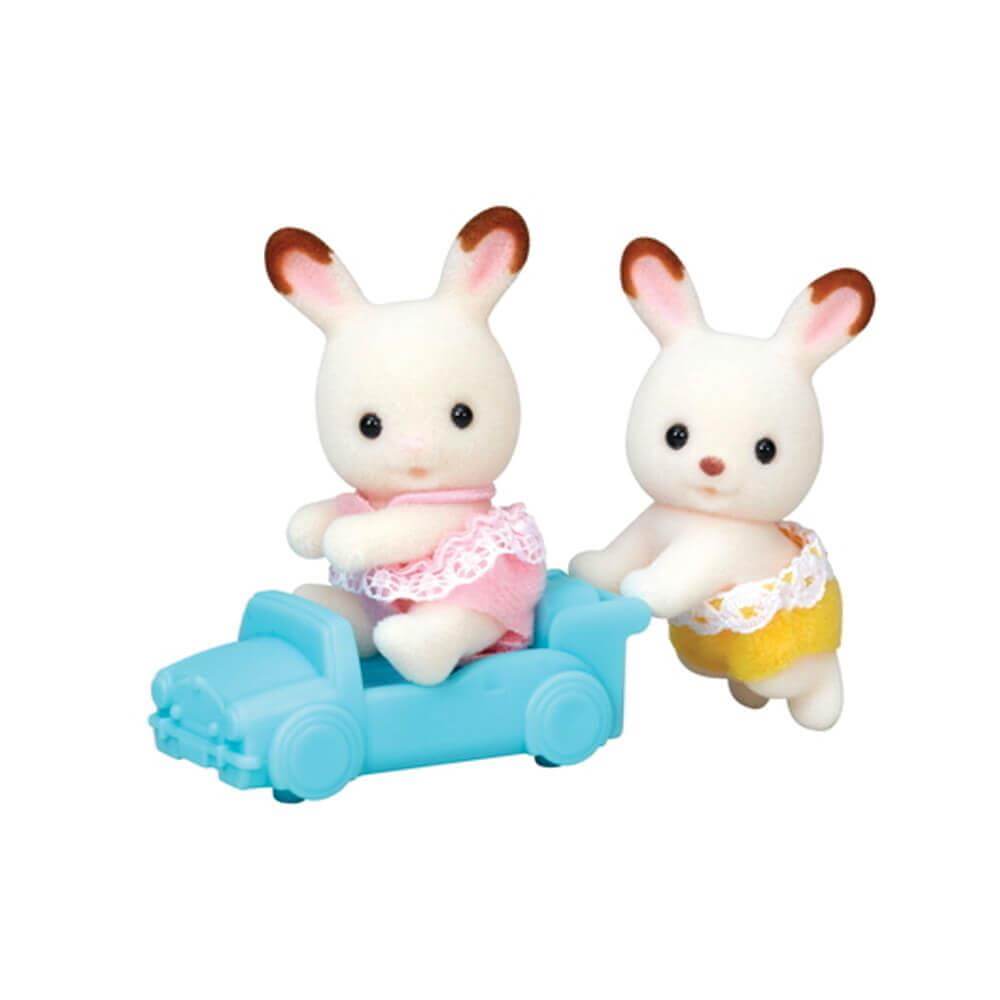 Sylvanian Families Chocolate Rabbit Twins 5420